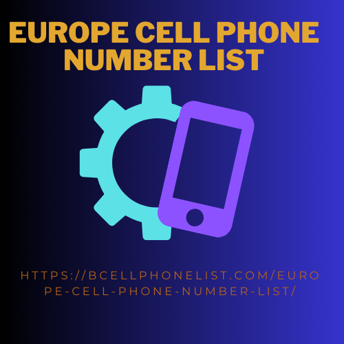 Europe Cell Phone Number List