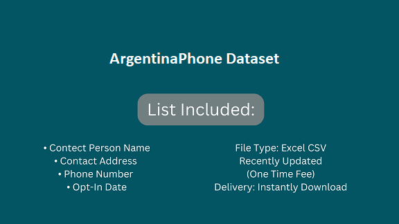 Argentina Phone Dataset