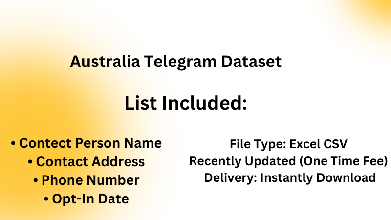 Australia Telegram Dataset