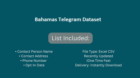 Bahamas Telegram Dataset