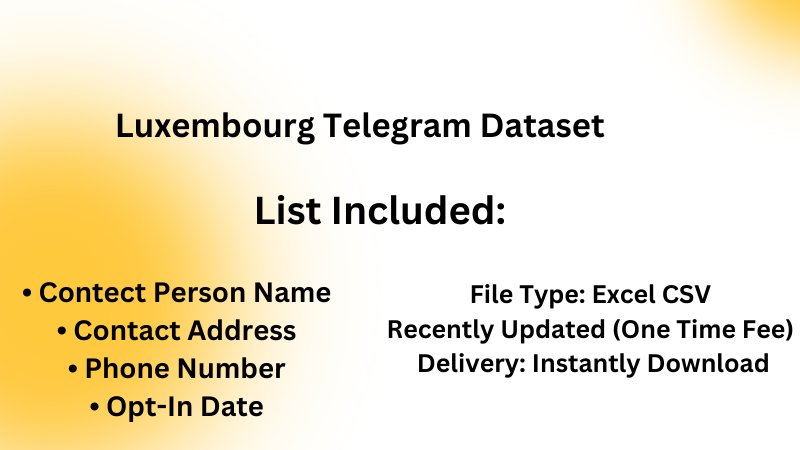 Luxembourg Telegram Dataset