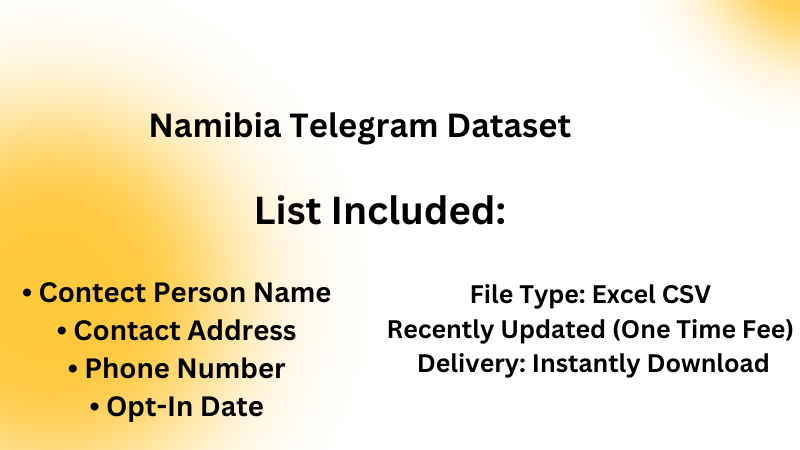 Namibia Telegram Dataset