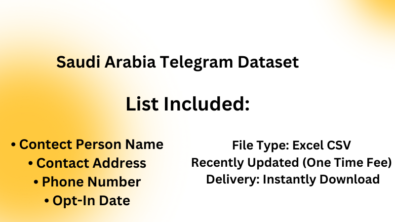 Saudi Arabia Telegram Dataset